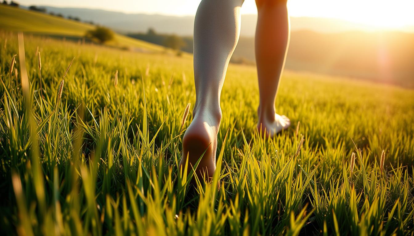 Barfußlaufen zur Stärkung der Fußmuskulatur
