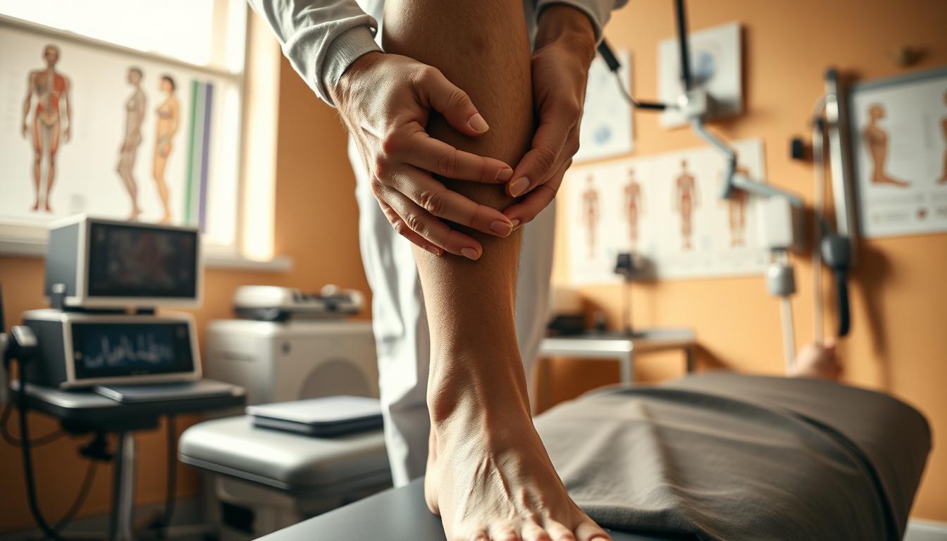 Behandlung von Beinbeschwerden