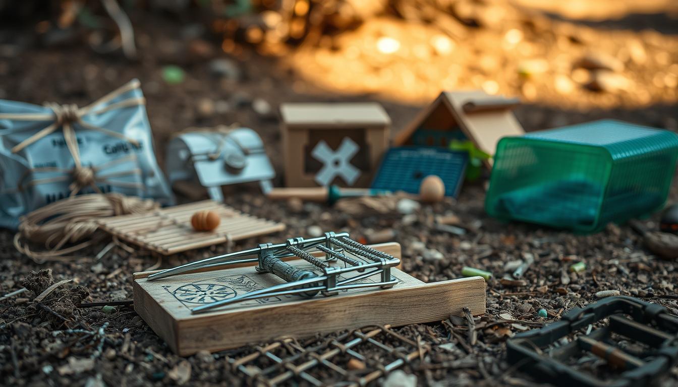 Fallen zur Mäusebekämpfung Fallen zur Mäusebekämpfung