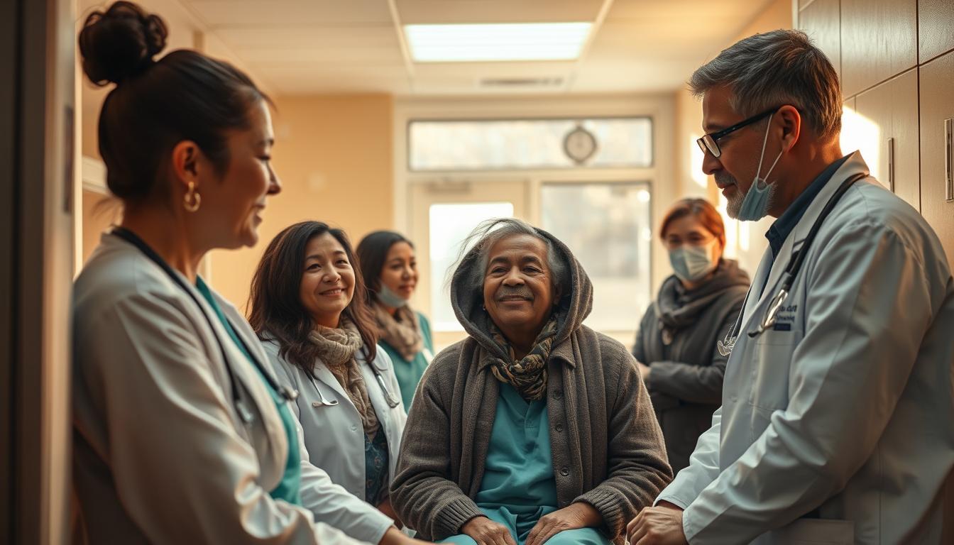 Gesundheitsversorgung für Wohnungslose