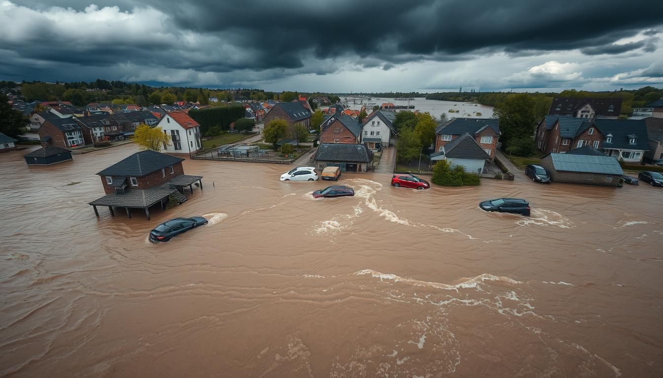 Hochwassergefahr in Deutschland Hochwassergefahr in Deutschland