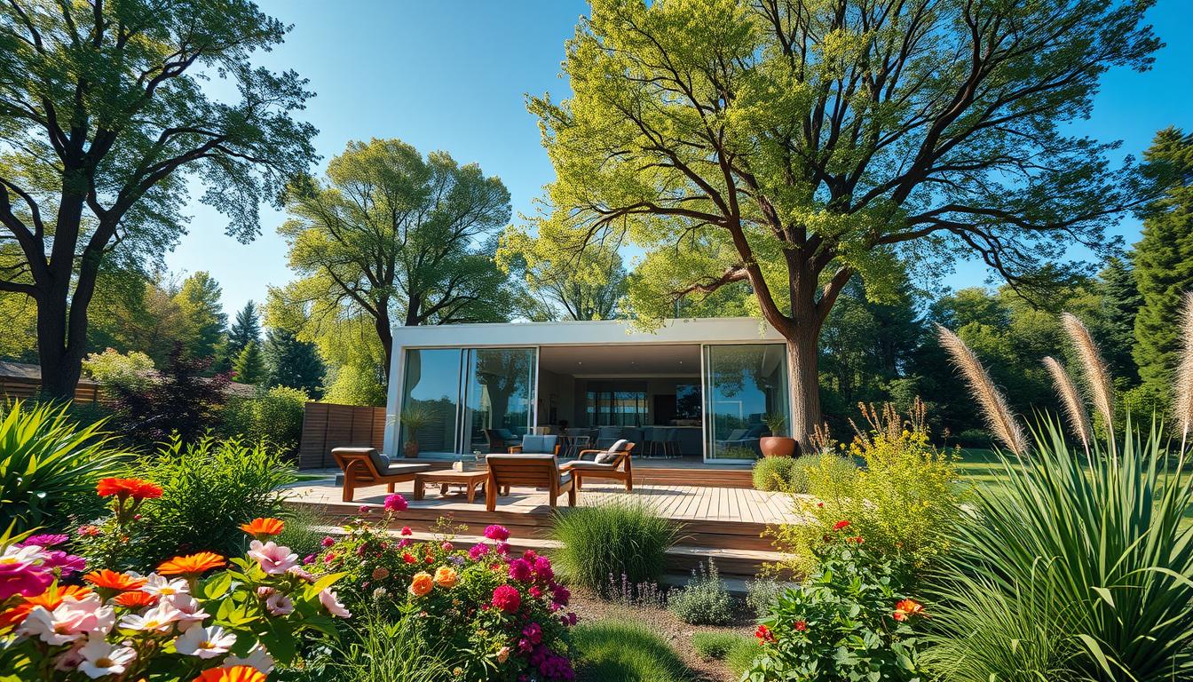 Natur und Wohnraum für gute Laune