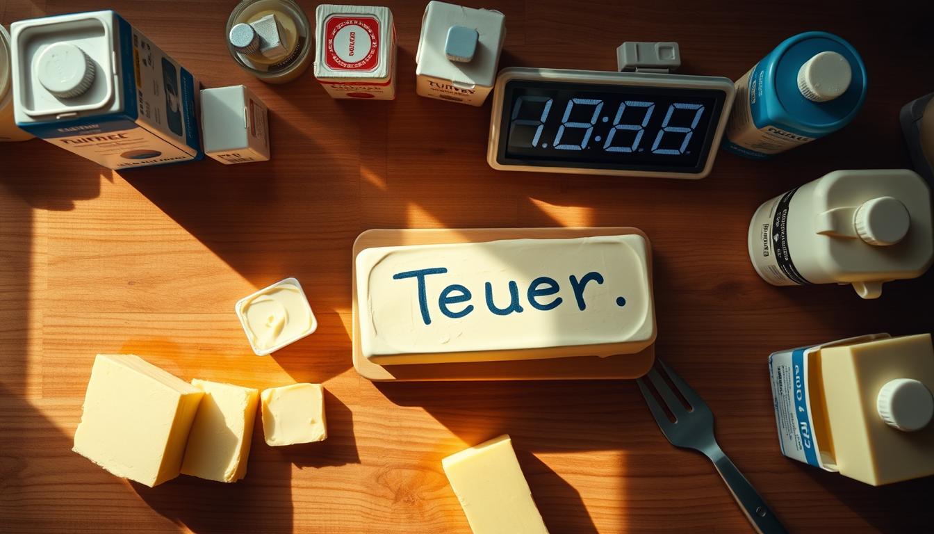 Preisvergleich Butter teuer