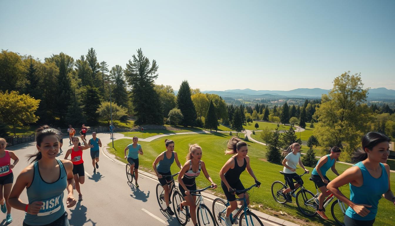 Sportliche Aktivitäten und Seitenstechen