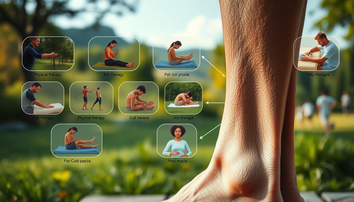 Therapien zur Schmerzlinderung bei Achillessehnenproblemen Therapien zur Schmerzlinderung bei Achillessehnenproblemen