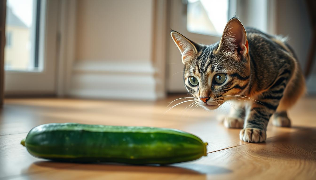Warum haben Katzen Angst vor Gurken? – Der Mythos