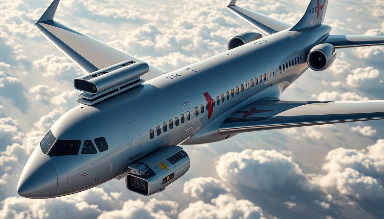 moderne Technologie Sicherheitssysteme Flugzeug